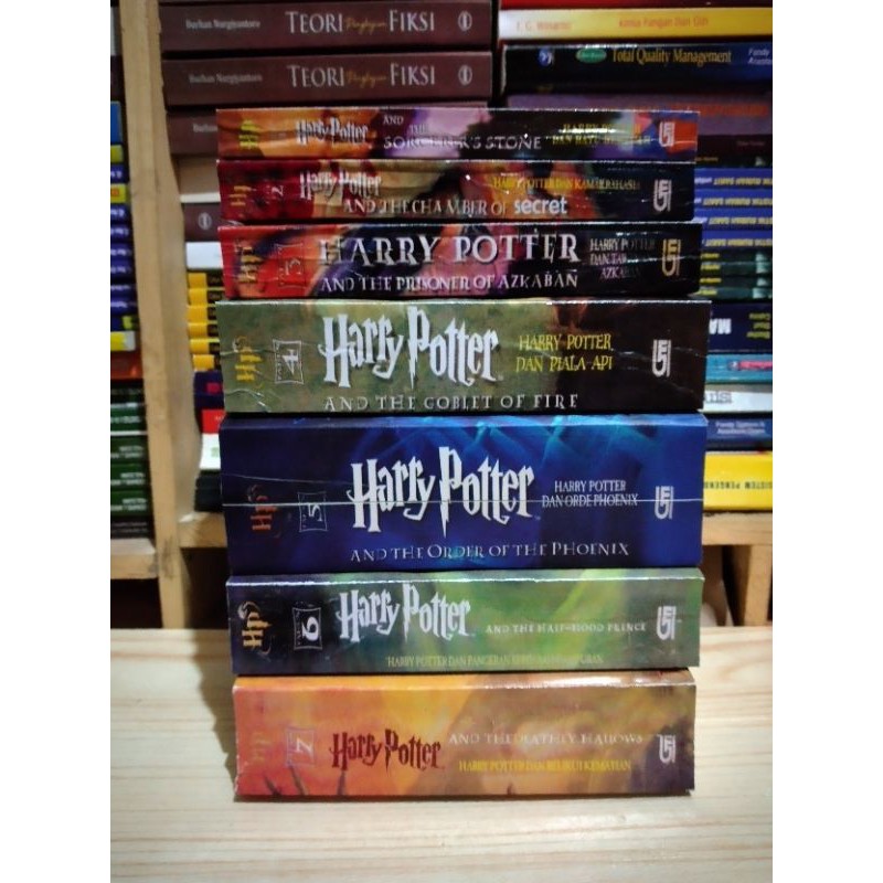 Jual Harry Potter Satu Set Jilid 1,2,3,4,5,6&7 Bahasa Indonesia ...