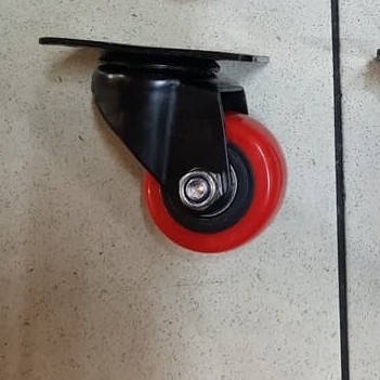 Jual Roda 2.5 inch taiwan 2 putar | Shopee Indonesia