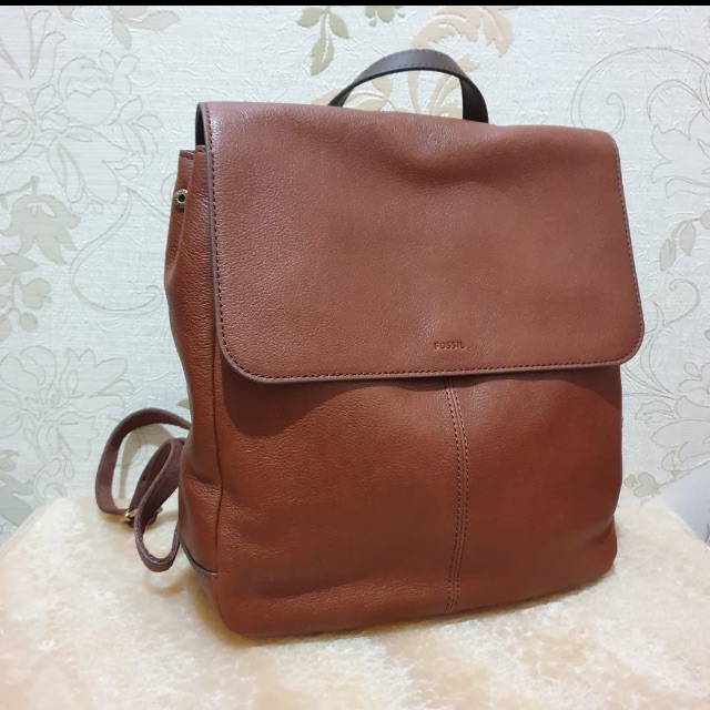 Fossil claire cheap backpack brandy