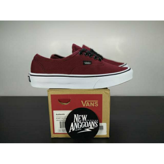 Vans 2025 merah maroon