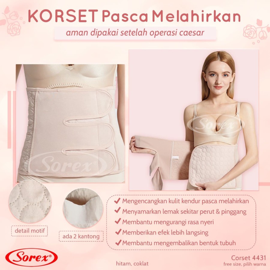 Promo Korset Gurita Xxmake Postpartum Stagen 3 In 1 Korset Pasca