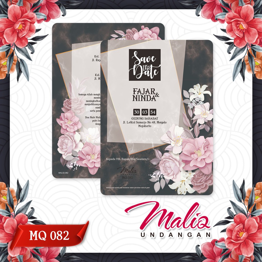 Jual Blangko Undangan Maliq Harga Murah Shopee Indonesia