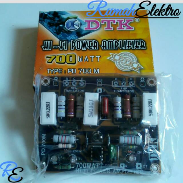 Jual Kit HI-FI Power Amplifier 700 Watt by DTK | Shopee Indonesia