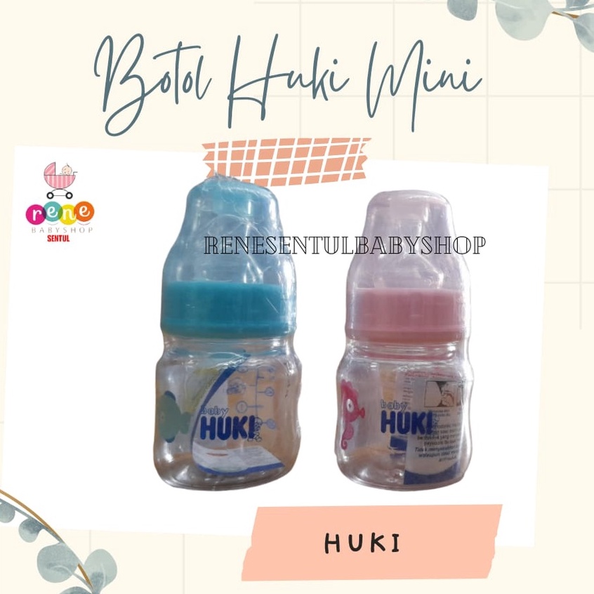 Jual Botol Huki Mini Dot Gepeng Ml Botol Susu Huki Kecil New Born Shopee Indonesia