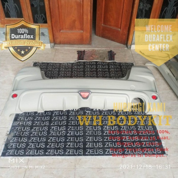 Jual Bodykit HONDA JAZZ GE8 Adaptasi Mugen RS Bumper Belakang cargonya