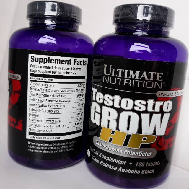 Jual Ultimate Nutrition Testostrogrow 2HP isi 126 Caps | Shopee Indonesia