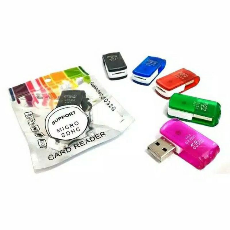 Jual B2 Card Reader Micro SD USB | Alat Membaca Kartu Memori MicroSD Ke ...