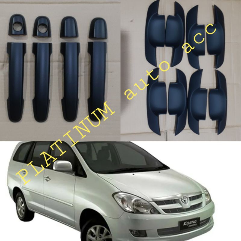 Jual Paket handle+outer hitam doff Innova lama 2005 - 2015. | Shopee ...