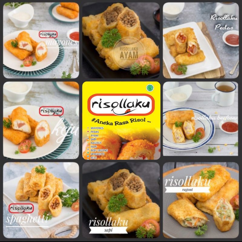 Jual Risollaku Risolaku Risolnya Bogor Risoles isi 10 pcs aneka rasa ...