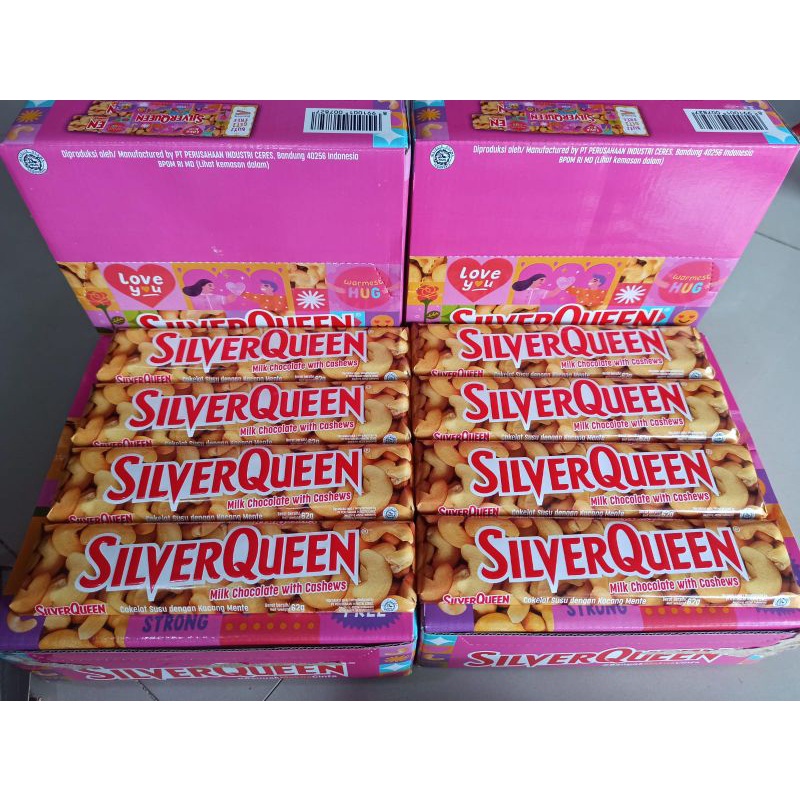 Jual Promo Coklat Valentine Silverqueen Gr Silverqueen Besar Murah