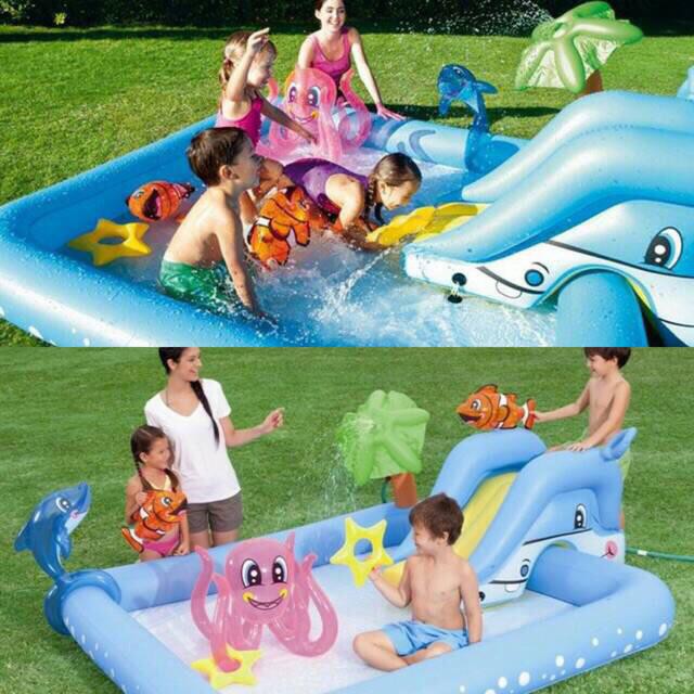 Jual Bestway Kolam Renang Anak 53052 Keluarga Fantastic Aquarium Play