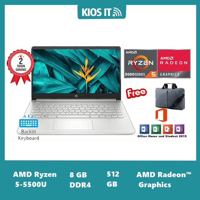 Jual Hp 14s Fq1004au105au1006au Ryzen 5 5500u 512gb Ssd 8gb Win10 Shopee Indonesia 2257