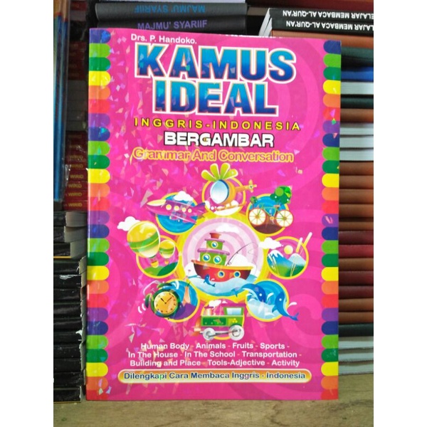 Jual Buku Kamus Ideal Bergambar Grammar And Conversation Dilengkapi ...