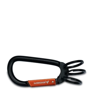 EIGER OCHAIN CARABINER KEYCHAIN BLACK