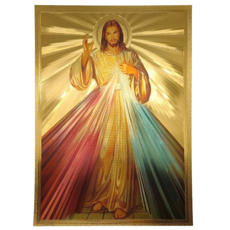 Poster Lukisan Rohani 25 x 34,5 cm 3