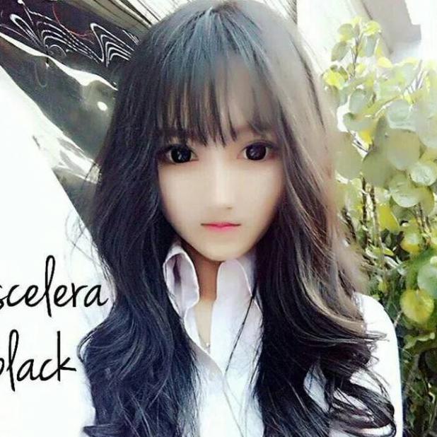 Jual Sclera black 23 mm softlens harga sepasang (KODE D5479) | Shopee ...