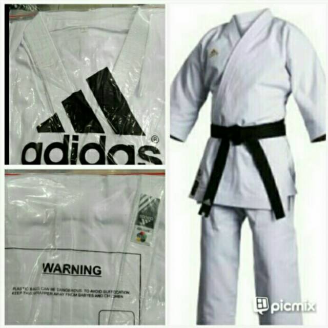 Baju karate adidas original best sale