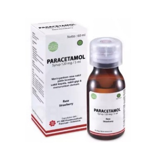 Jual PARACETAMOL PIM 120 MG/5 ML SYRUP 60 ML | Shopee Indonesia