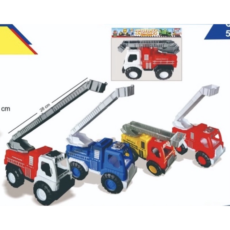 Jual Mainan Anak Mobil Heavy Truck Tangga Pemadam AK91 | Shopee Indonesia
