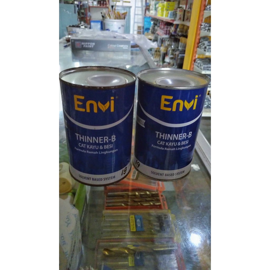 Jual Thinner B Pengencer Cat Kayu Dan Besi Envi L Shopee Indonesia