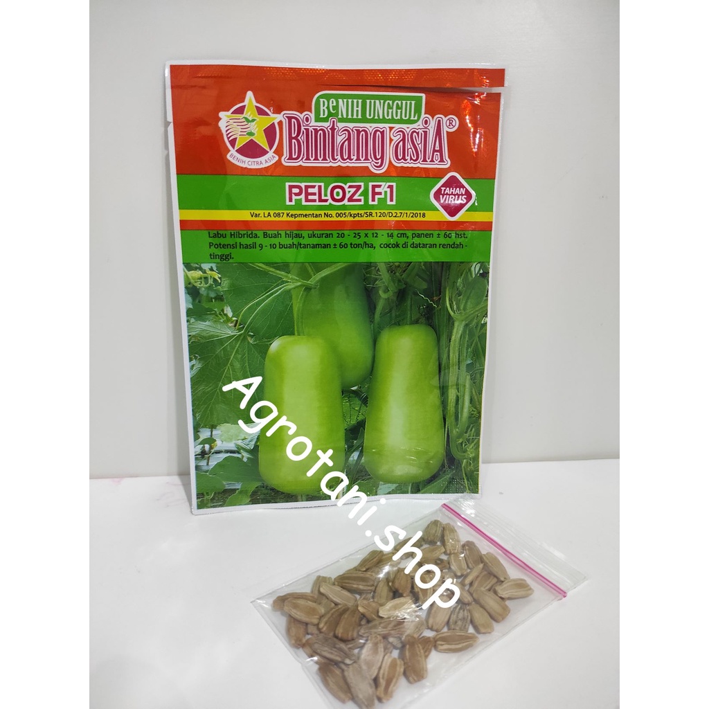 Jual Benih Labu Air PELOZ F1 Kemasan Repack - Bintang Asia | Shopee ...