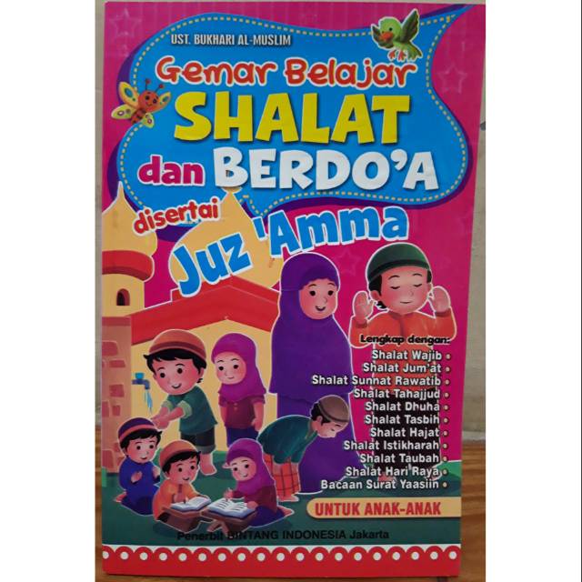 Jual Buku Gemar Belajar Sholat Dan Berdoa Disertai Juz Amma Shopee Indonesia