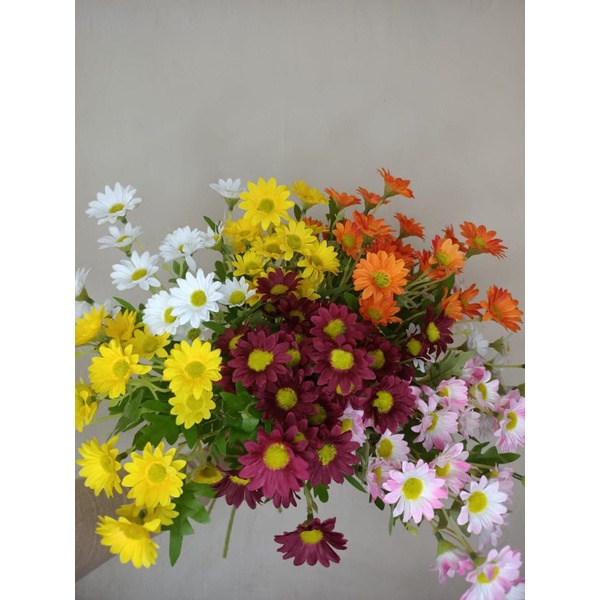 Jual Bunga Artificial Aster Mini 15 Kuntum | Bunga Aster Grup Dekorasi ...