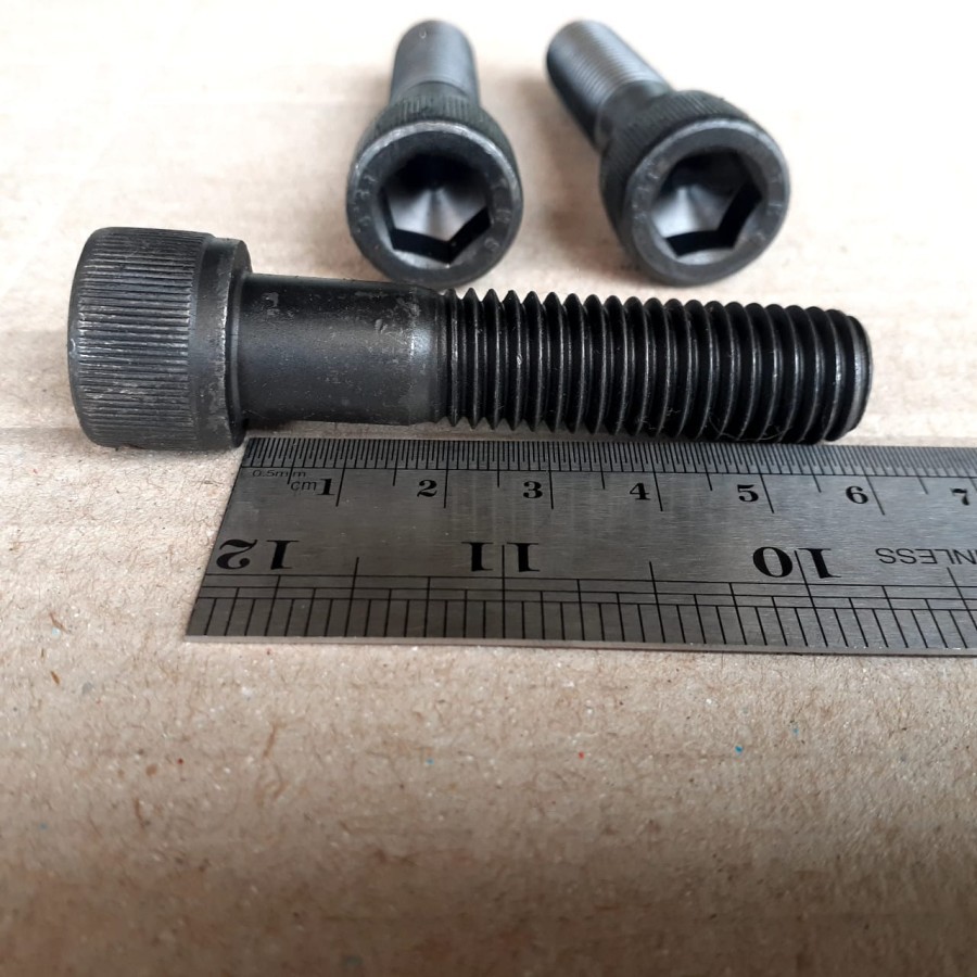 Jual BAUT L BAJA M14 X 60 / BAUT M14 / BAUT 22 KUNCI L12 / L 12 HALF ...