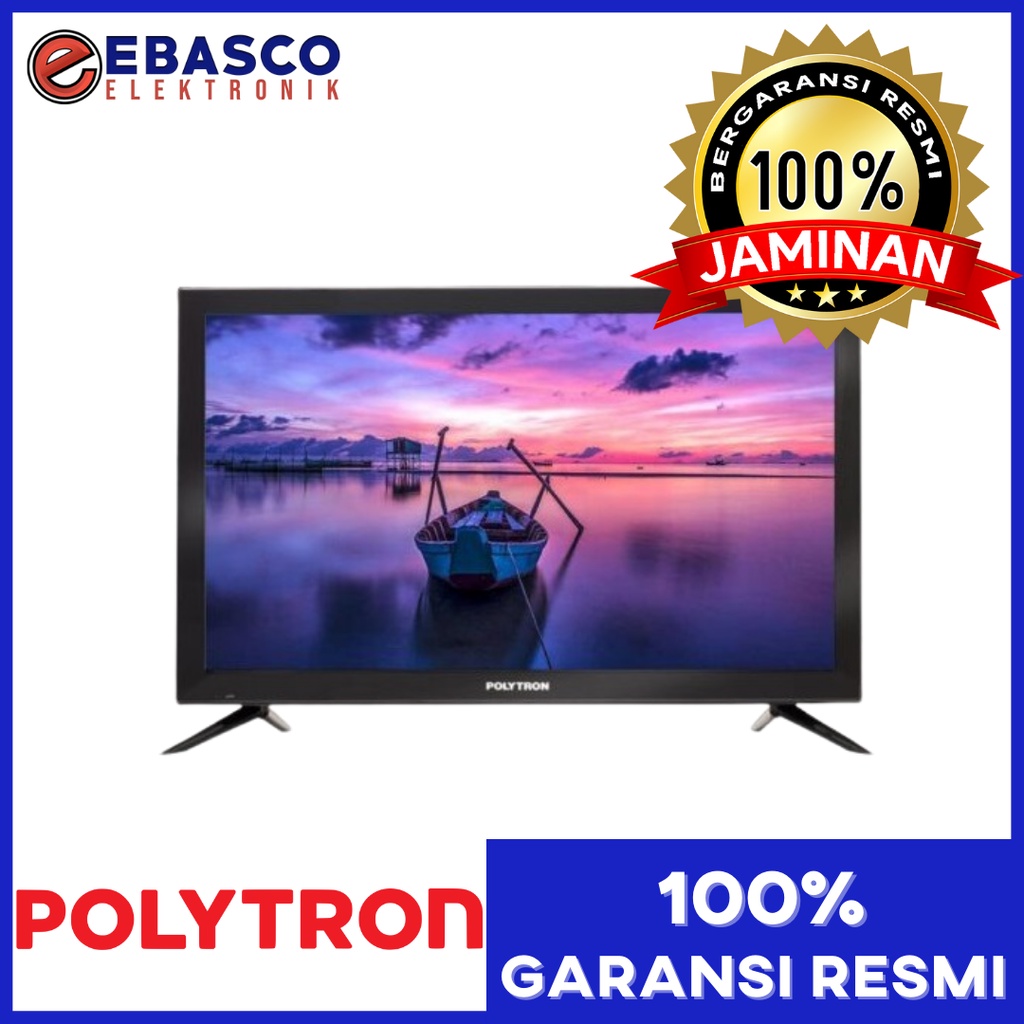 Jual Polytron Led Tv Inch Pld V Digital Tv Eco Mode Hdmi Dvb