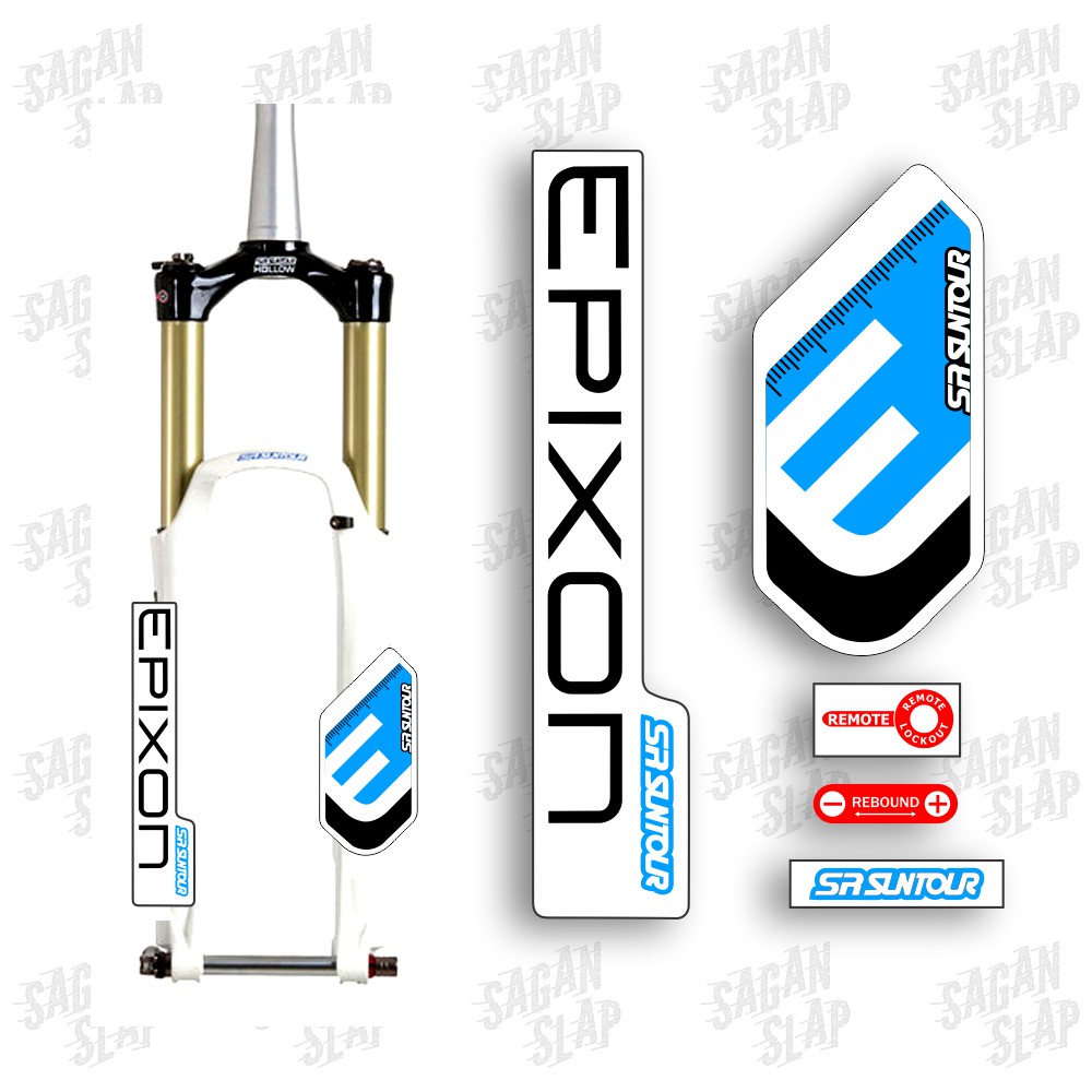 Jual Stiker Epixon Sr Suntour Sticker Decal Fork Sepeda Mtb Downhill Shopee Indonesia