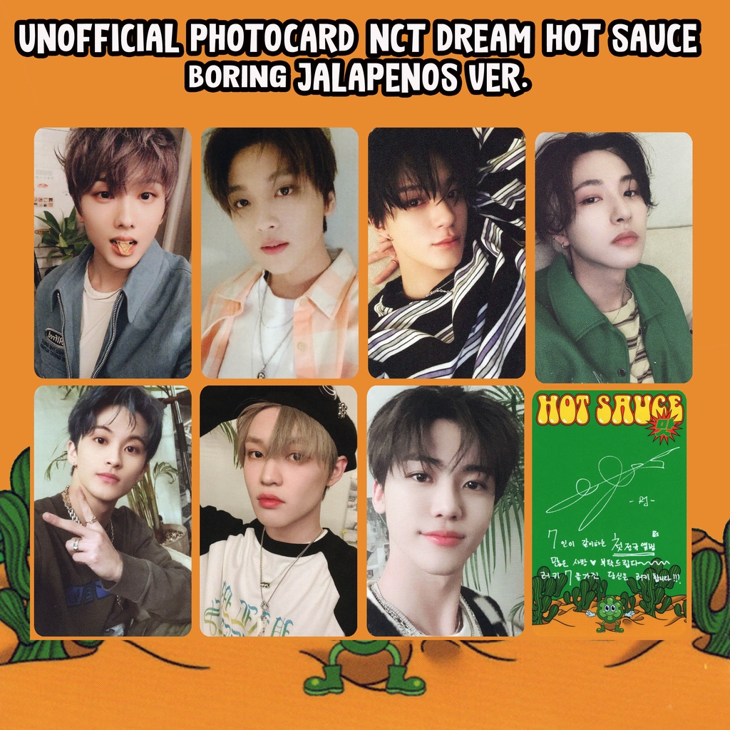 NCT DREAM チソン hot sauce ポラロイド 公式 【公式通販】