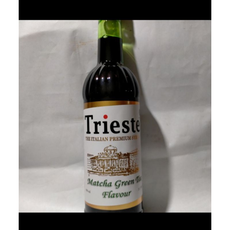 Jual THE ITALIAN PREMIUM SYRUP TRIESTE 650ML ( MATCHA GREEN TEA FLAVOUR ...