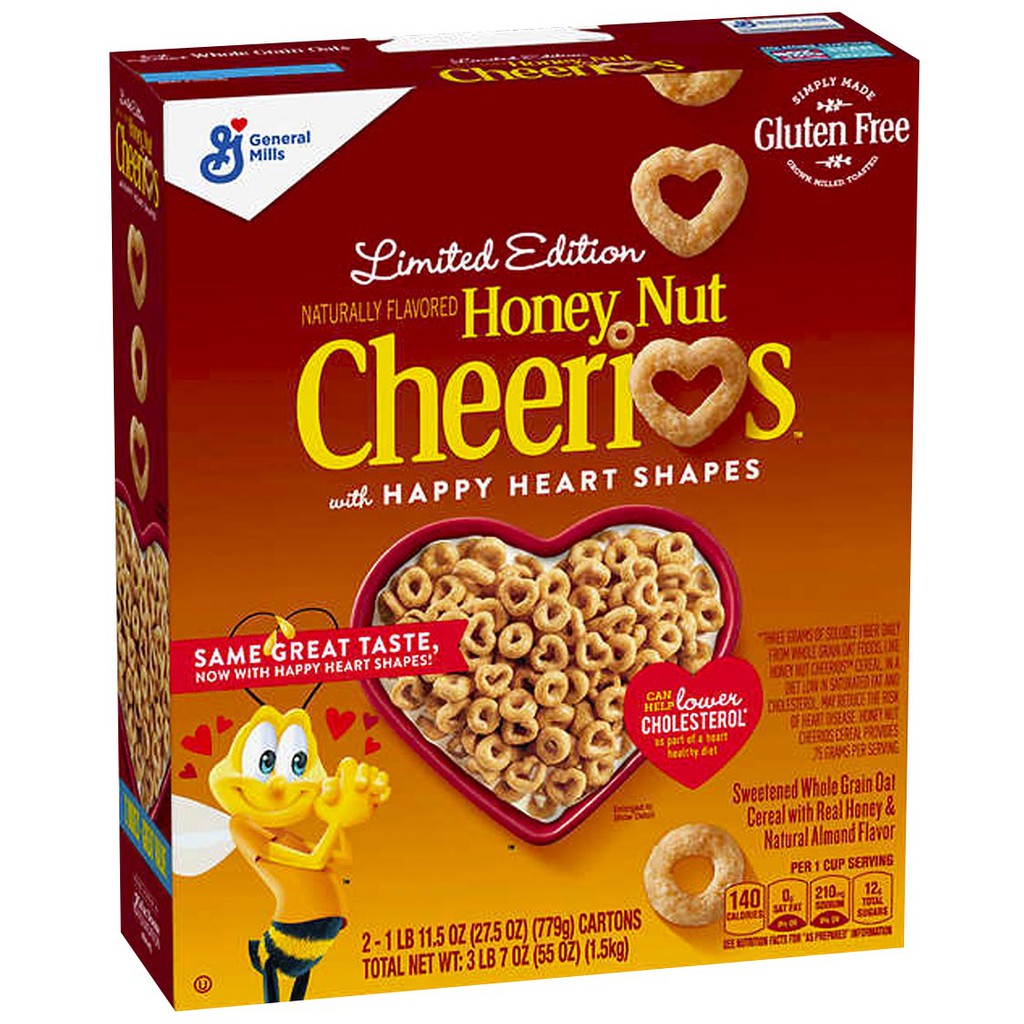 Jual cheerios honey nut gluten free 27.5 oz | Shopee Indonesia