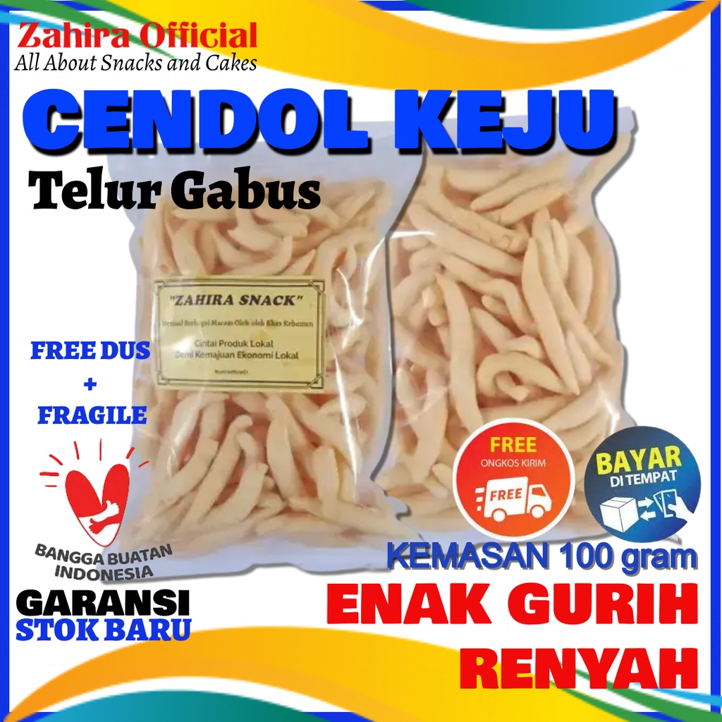 Jual Cendol Keju Telor Gabus Camilan Gurih Gram Shopee Indonesia