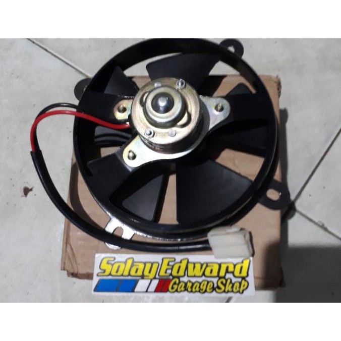 Jual Kipas Fan Radiator Ninja 250 Karbu & Fi / Kipas Fan Moge Shopee