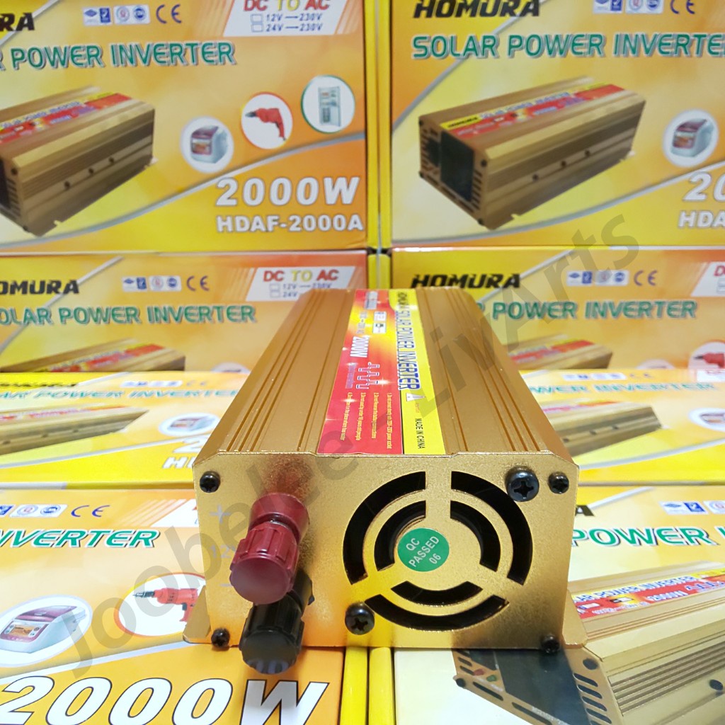 Jual Power Inverter 2000watt 2000w DC 12V Ke AC 220V Inverter Ubah Arus ...