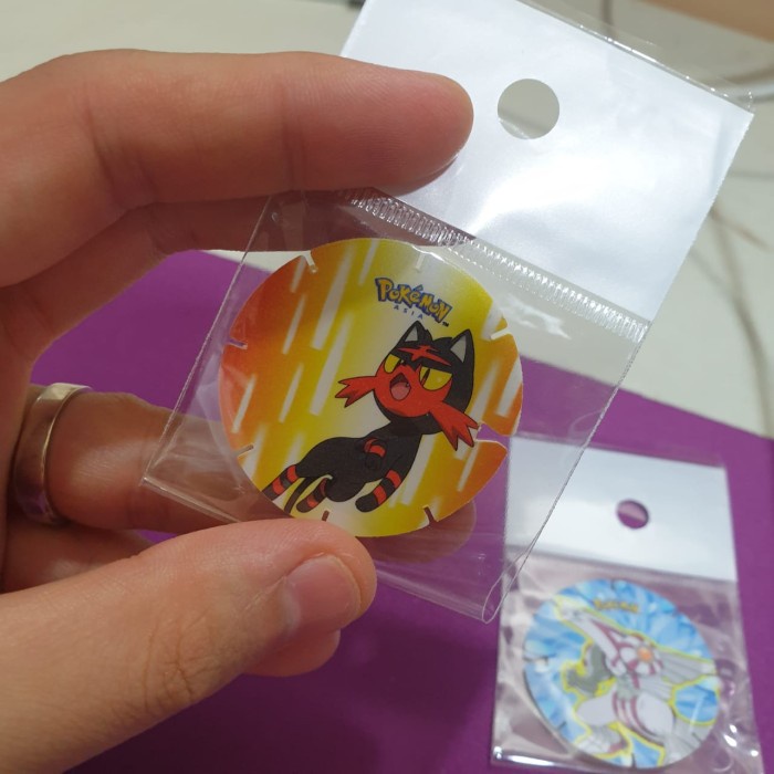 Jual Pokemon Coin Tazos Chiki Balls - Litten | Shopee Indonesia