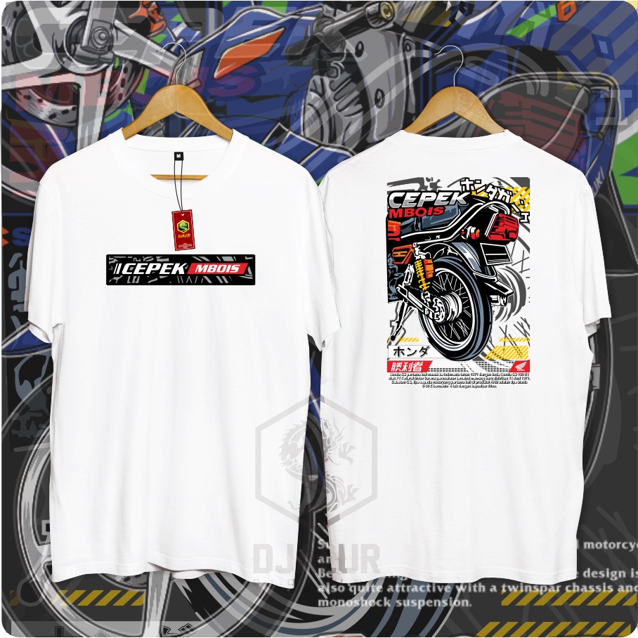 Jual Kaos Cepek Mbois Gl 100 Honda Motor Racing Indonesia Kaos Distro