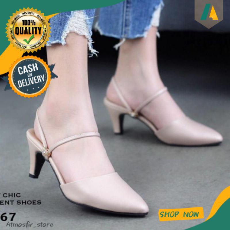 Sepatu sandal heels store wanita