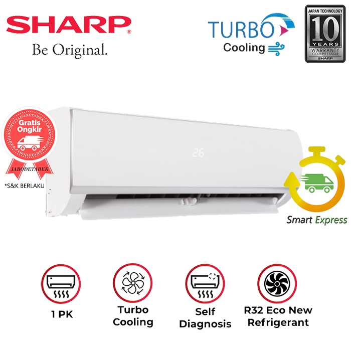 Jual AC SHARP AH-A5ZCY / A5ZCY - (1/2 PK / UNIT ONLY) | Shopee Indonesia