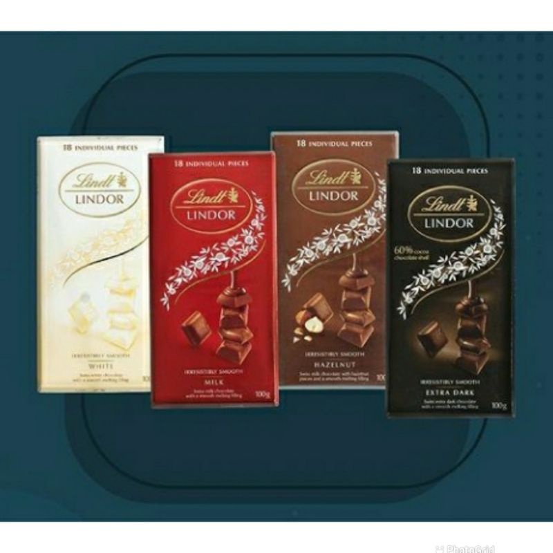 Jual Lindt Lindor Chocolate BarChocolate Import Shopee Indonesia