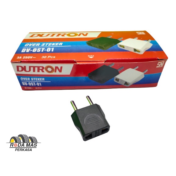 Jual Over Steker / Adaptor Colokan Sambungan Listrik Gepeng ke Bulat ...