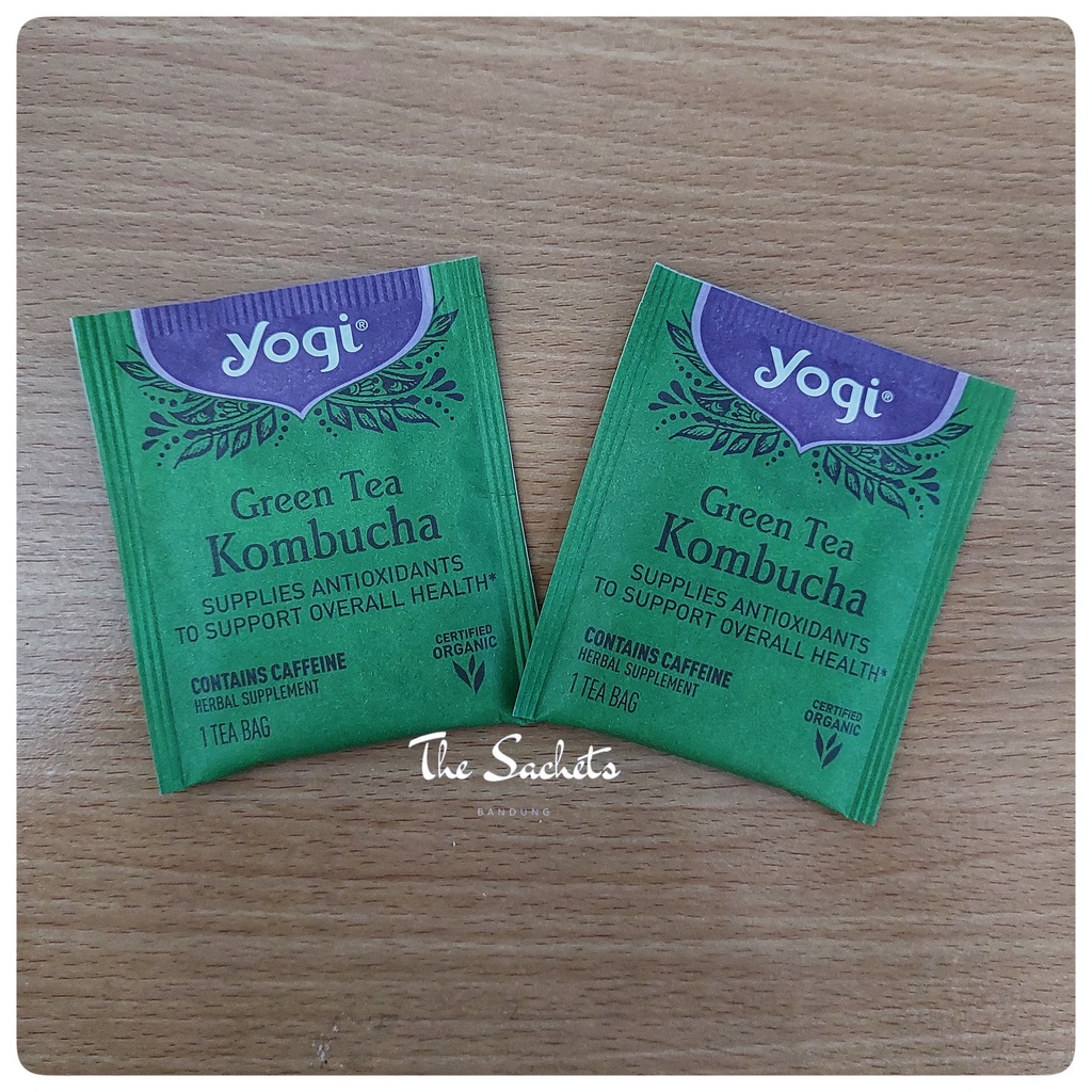 Jual Yogi Green Tea Kombucha Sachet Shopee Indonesia