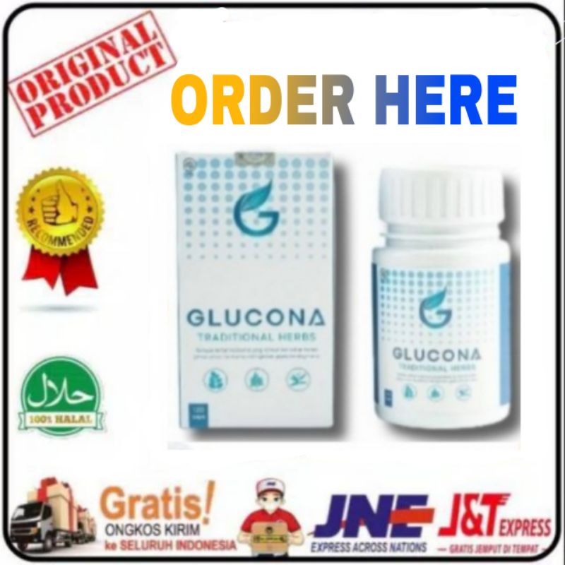 Jual Glucona Obat Herbal Diabetes Gula Darah Insulin Penurun Kadar