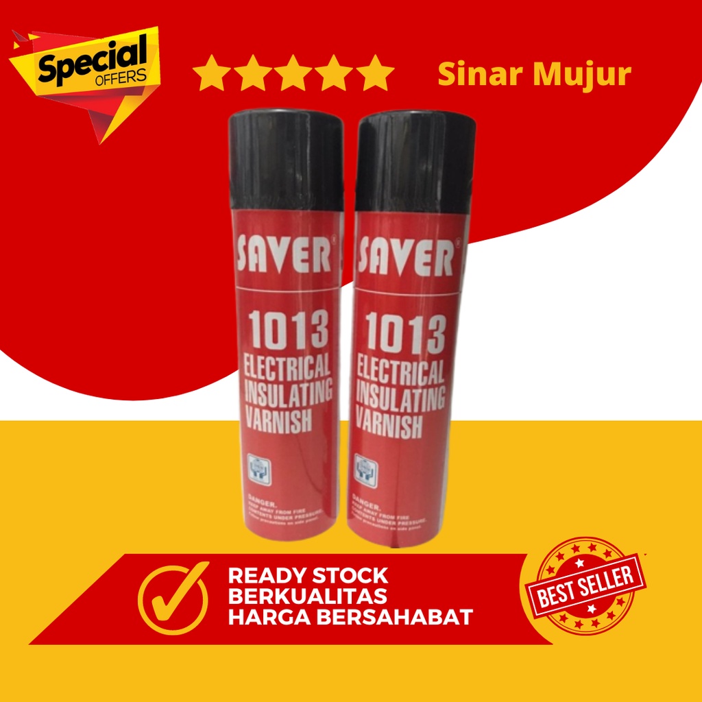 Jual Electrical Insulating Varnish Red SAVER Spray 1013 Shopee Indonesia