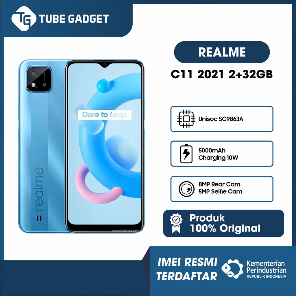 Jual Realme C11 2021 2/32GB Garansi Resmi 1 Tahun | Shopee Indonesia