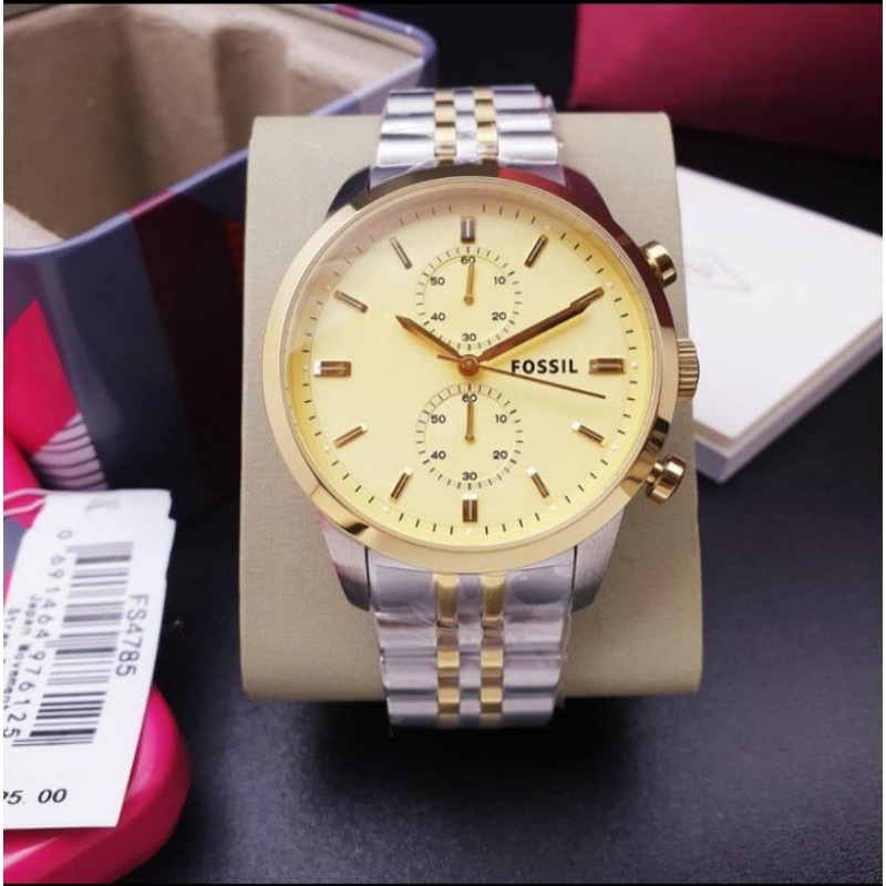 Jual Jam Pria Fossil FS 4785 FS4785 Stainless Original | Shopee