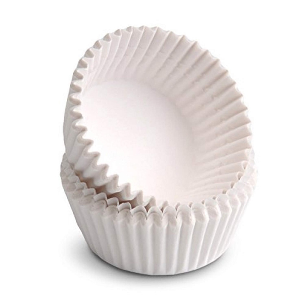 Jual [100pcs] Cupcake 8.0 Putih - Paper Cup Bolu Kukus (diameter alas ...