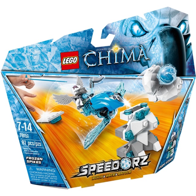 LEGO 70151 LEGENDS OF CHIMA Frozen Spikes