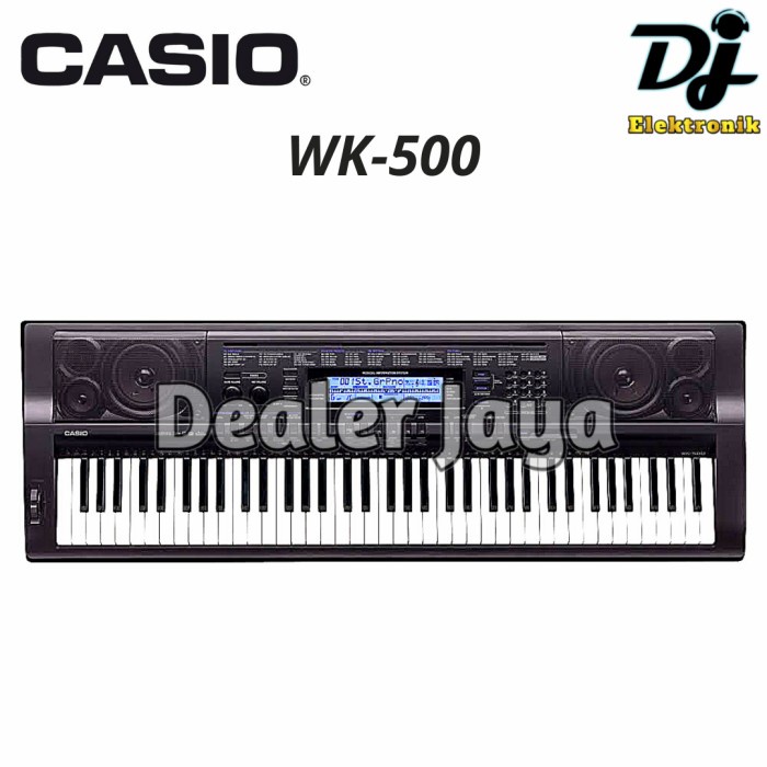 Casio wk hotsell 500 keyboard